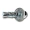 Midwest Fastener Wedge Anchor, 1/2" Dia., 2-3/4" L, Steel Zinc Plated, 25 PK 04127 - alternate 1